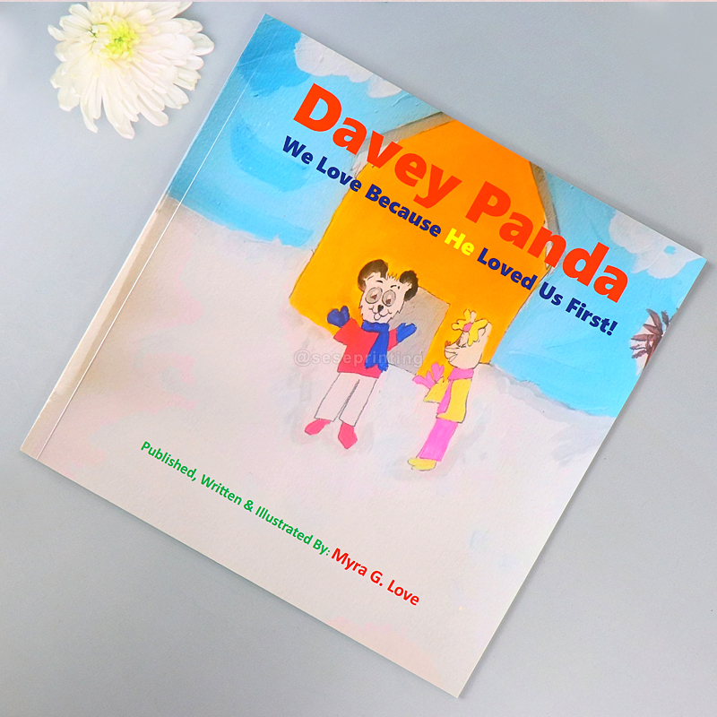 Paperback Kids Story Picture Book Custom Children Book Printing