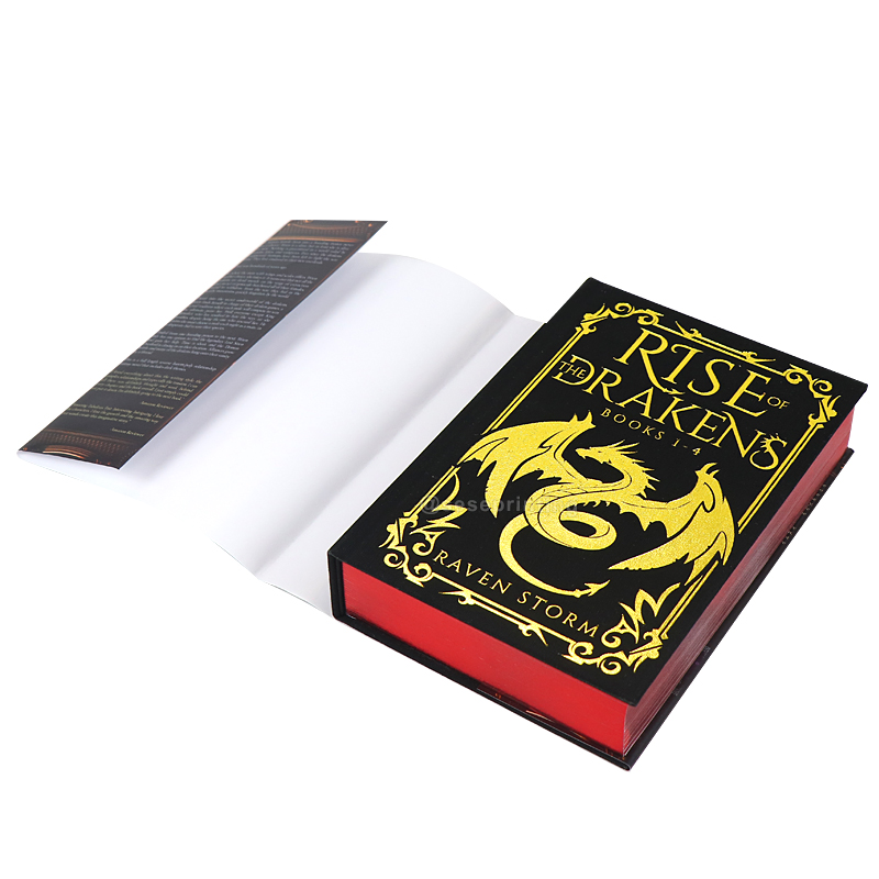 Custom Foiled Sprayed Edges Book Cloth Cover Book Printing China