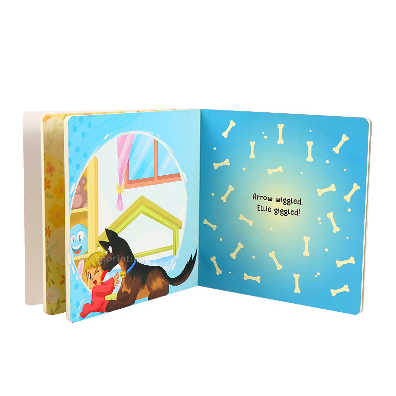 Children Board Books Printing Custom Illustration Book for Kids