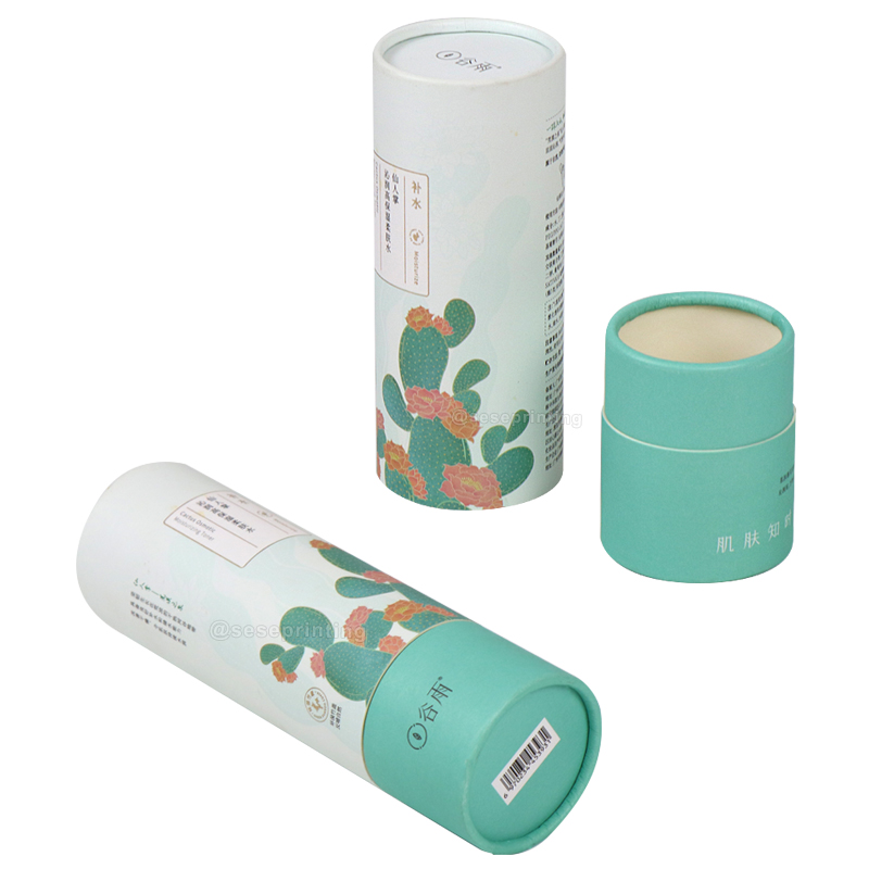 Custom Printing Paper Tube Packaging Cylinder Cardboard Round Box