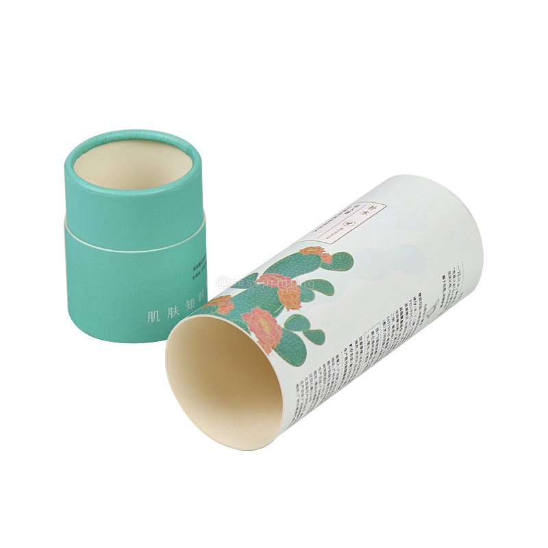 Custom Printing Paper Tube Packaging Cylinder Cardboard Round Box