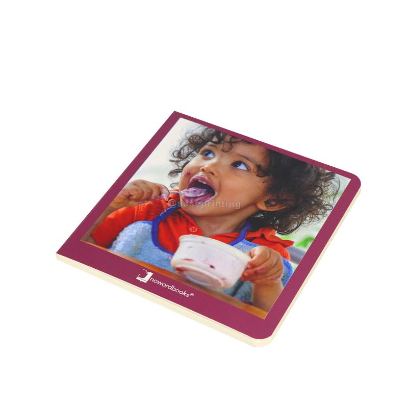 Custom Kids Learning Book Children Cardboard Book Printing