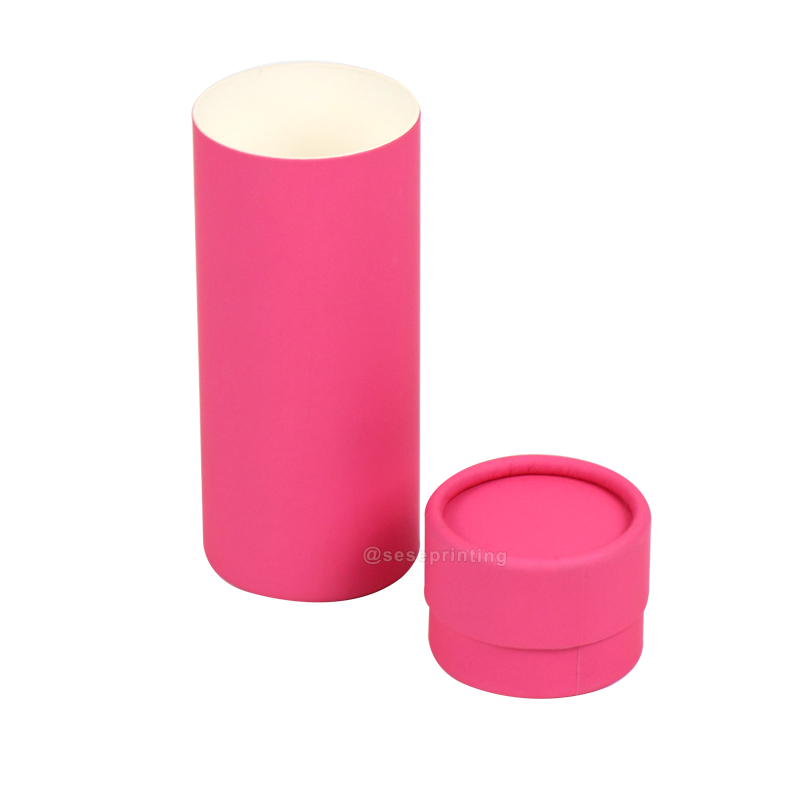 Custom Cylinder Boxes Printed Scented Candle Paper Tube Packaging