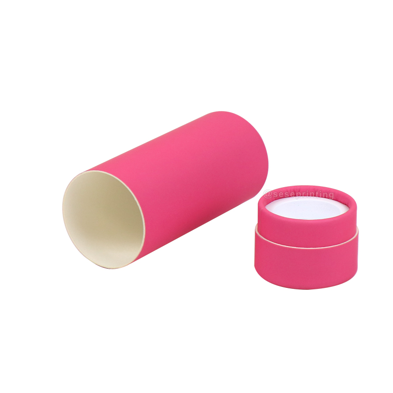 Custom Cylinder Boxes Printed Scented Candle Paper Tube Packaging