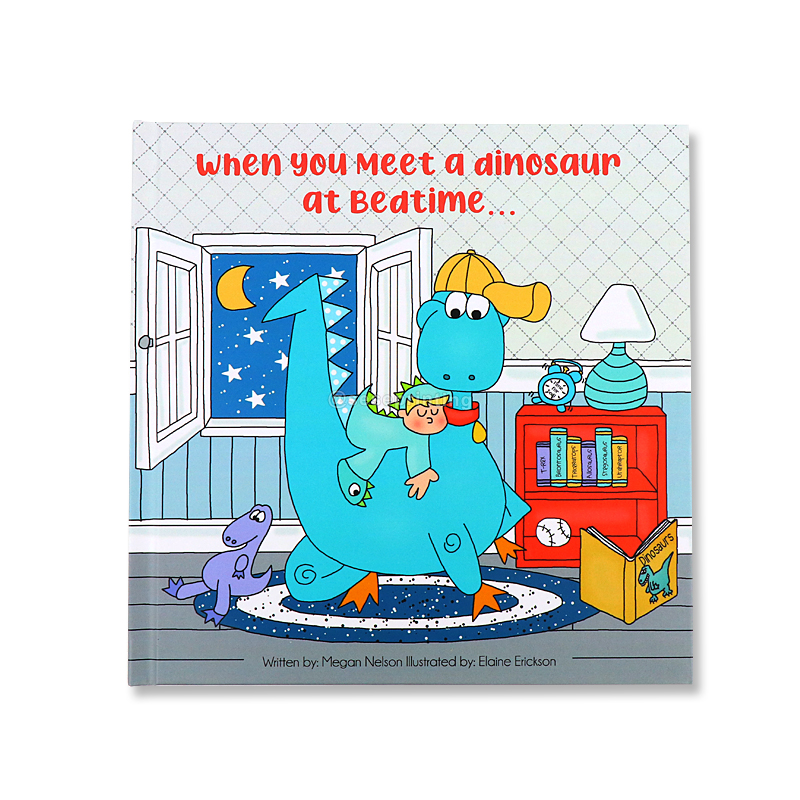 Children Bedtime Story Book Printing Custom Hardback Picture Book