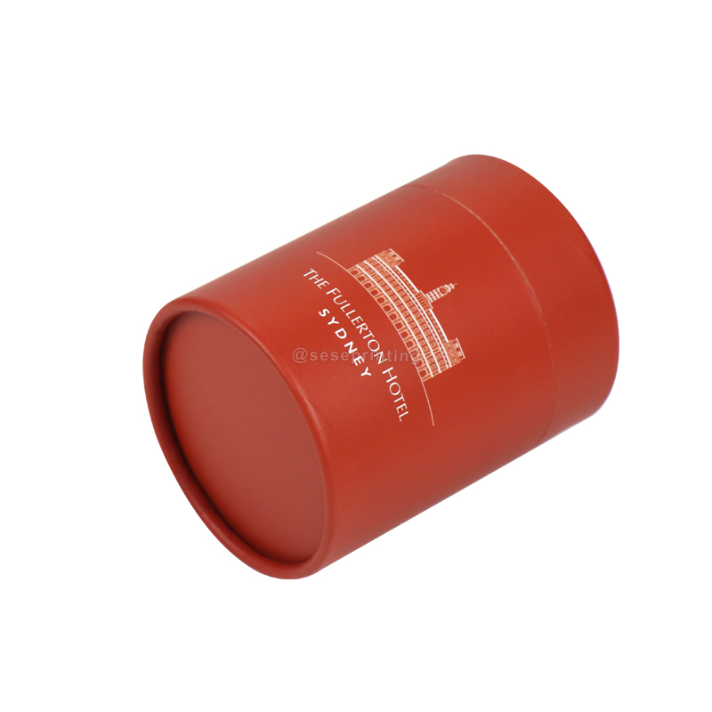Recycled Round Box Custom Size Cardboard Paper Tube Packaging