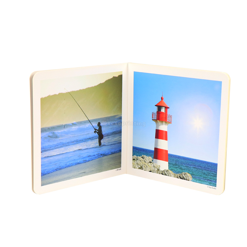 Custom Hardcover Landscape Photo Book Printed Children Board Book