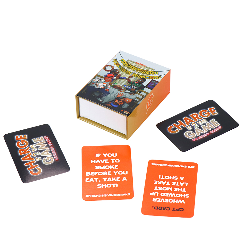 Create Friendsgiving Card Games Custom Playing Card Printing