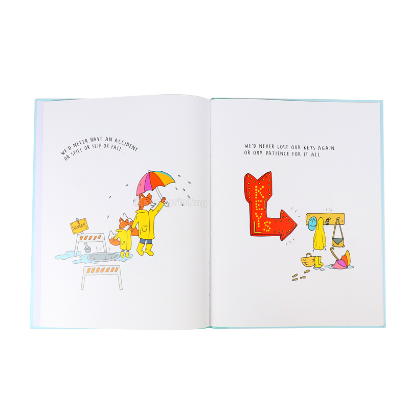Hardcover Kids Story Books Custom Children Books Printing
