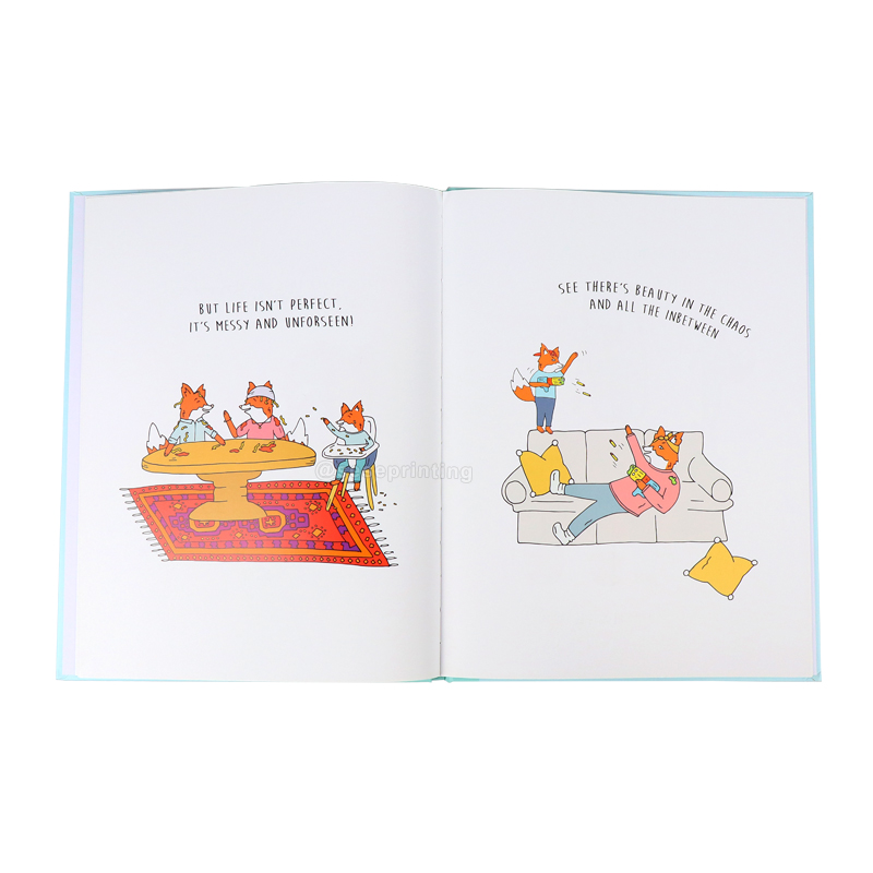 Hardcover Kids Story Books Custom Children Books Printing