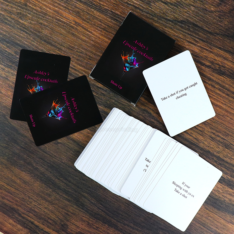Custom Printing Couple Card Games Date Night Adult Drinking Cards