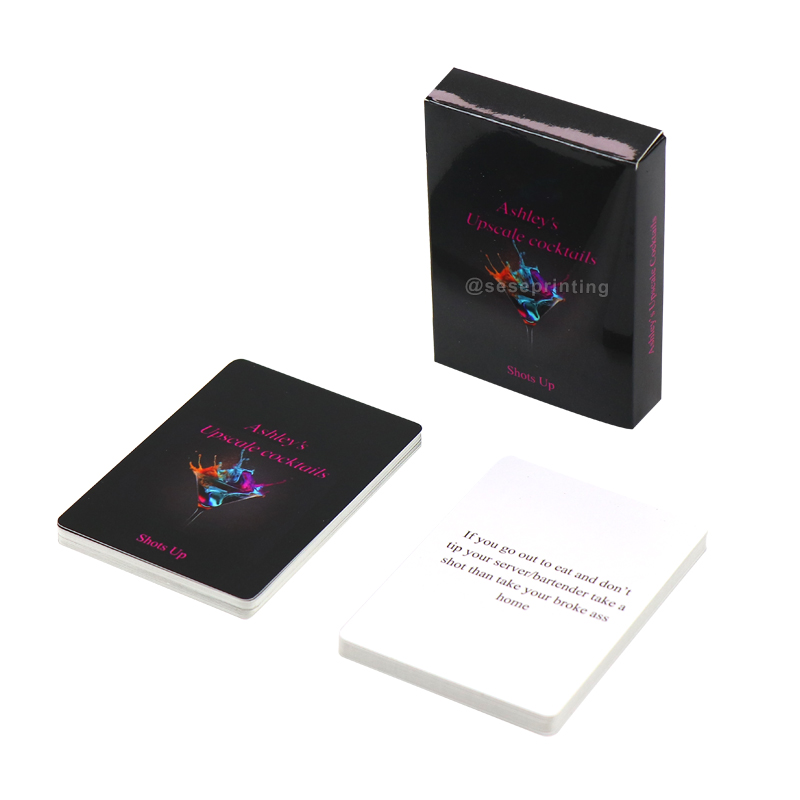 Custom Printing Couple Card Games Date Night Adult Drinking Cards
