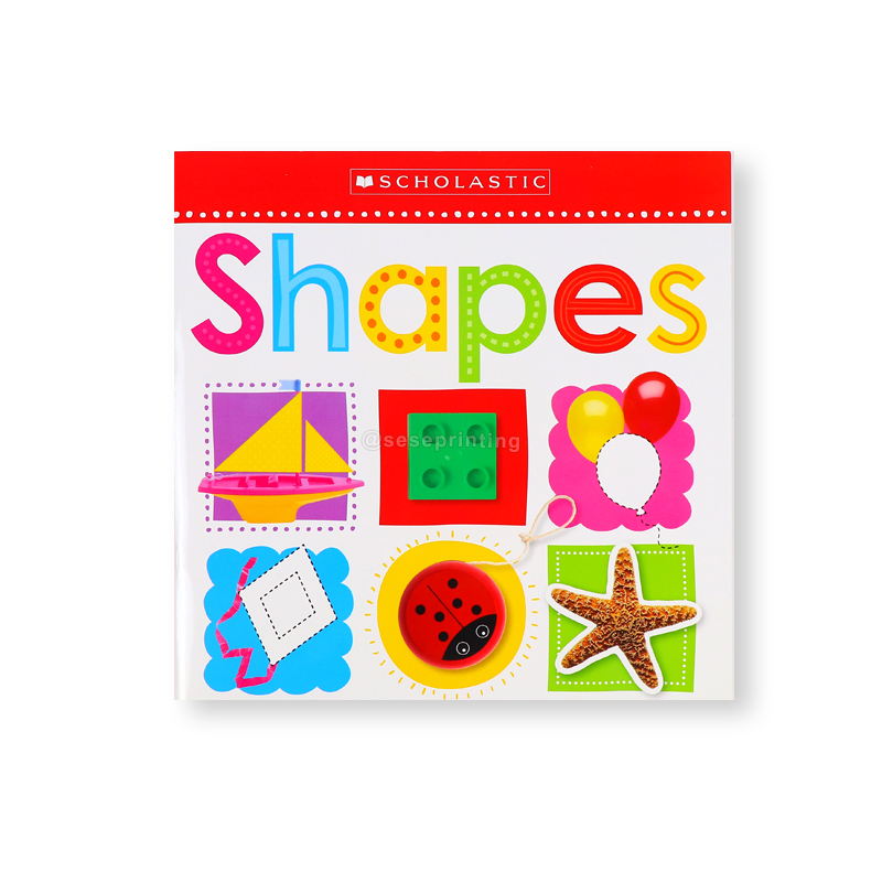 Custom Stickers Book Kids Early Learning Activity Books Printing