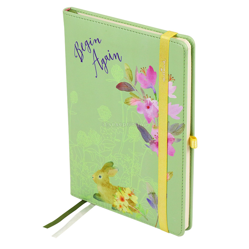 Custom Notebook Hardcover Diary Planners Printing Leather Journal