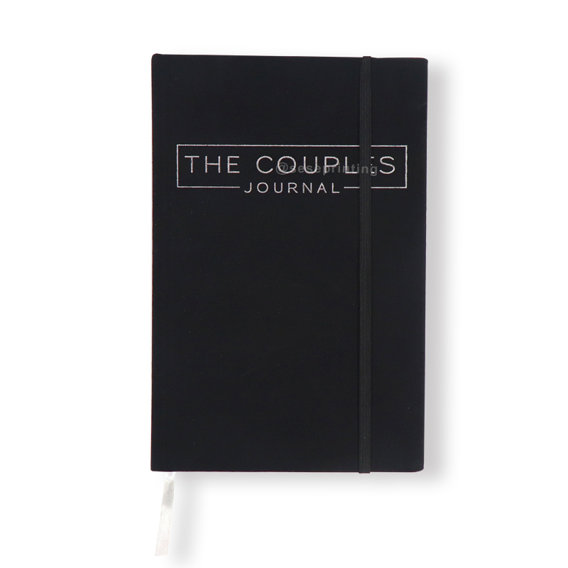 Custom Daily Planner Cloth Cover Notebook Couple Journal Printing