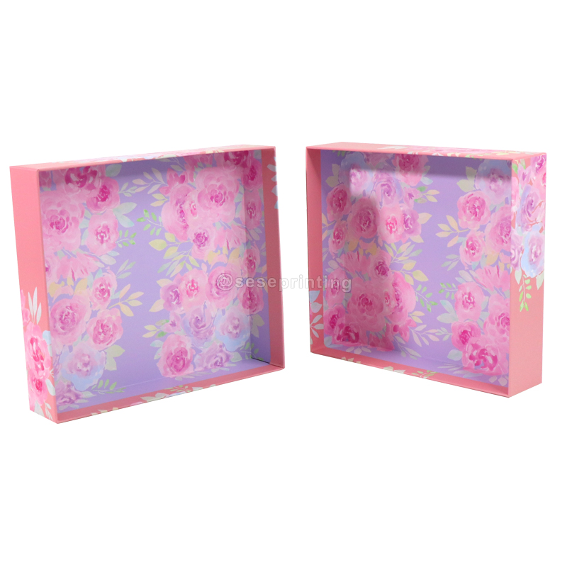 Lid and Base Box for Cosmetics Candle Jewelry Custom Packaging Box