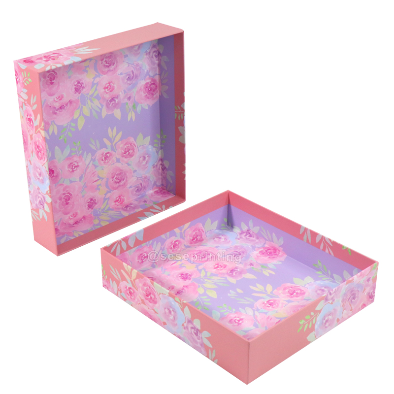 Lid and Base Box for Cosmetics Candle Jewelry Custom Packaging Box