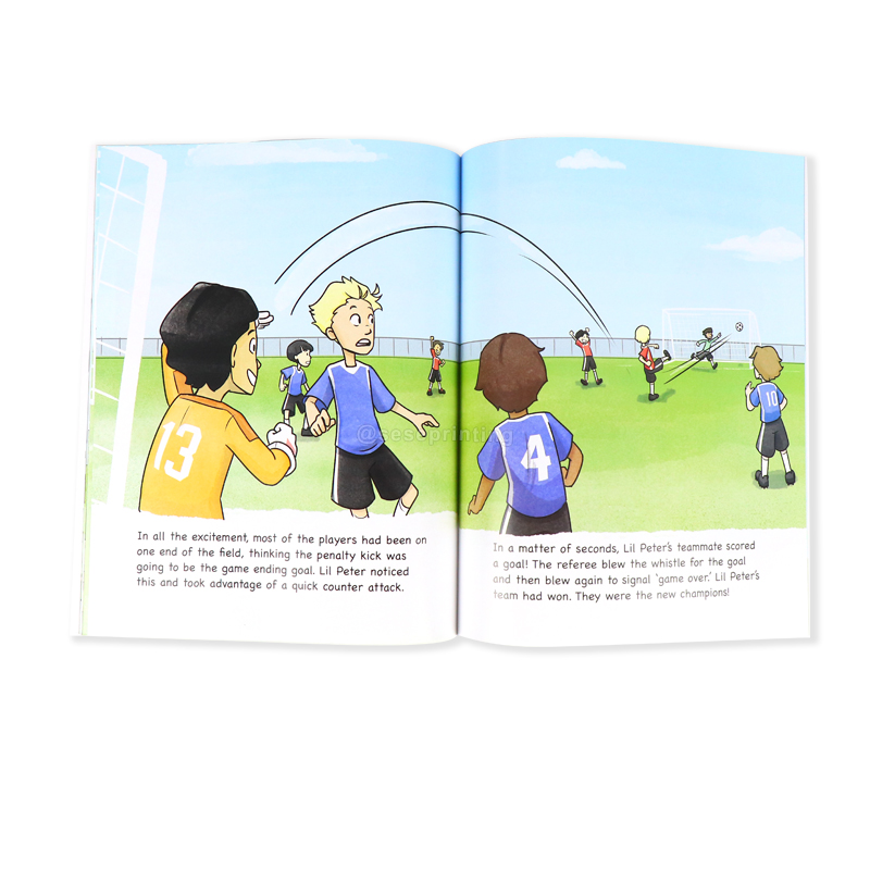 Publish Your Book Custom Kids Children Book Printing Paperback