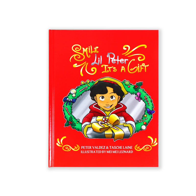 Story About Sharing Christmas Joy Hardcover Book Printing Children