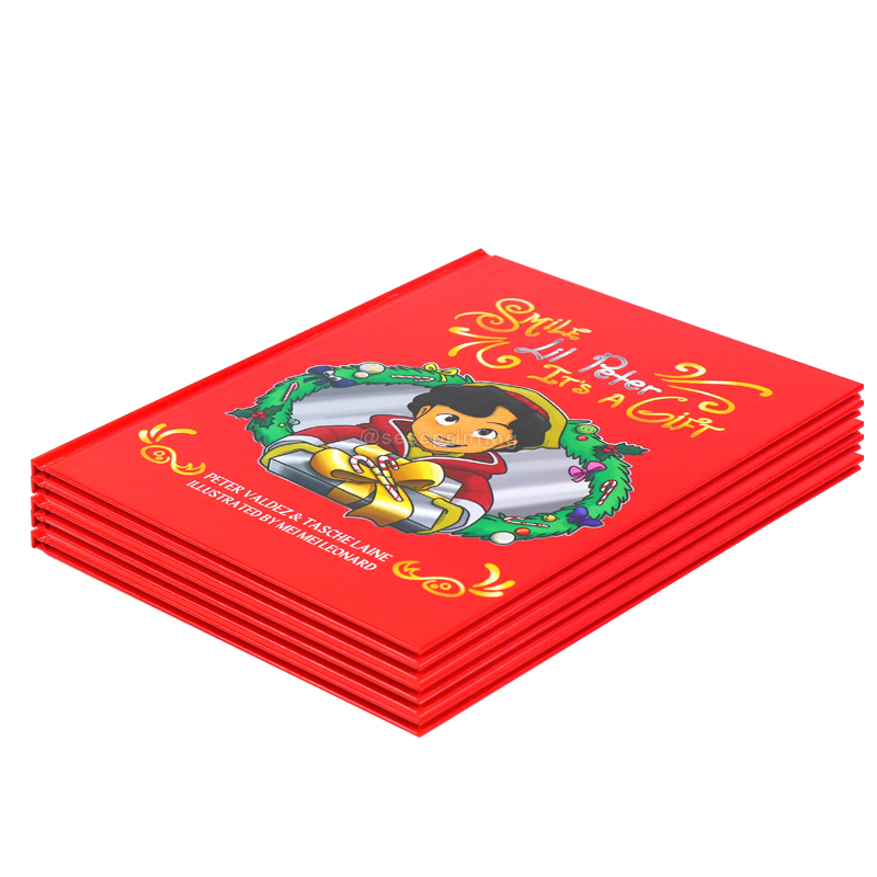 Story About Sharing Christmas Joy Hardcover Book Printing Children