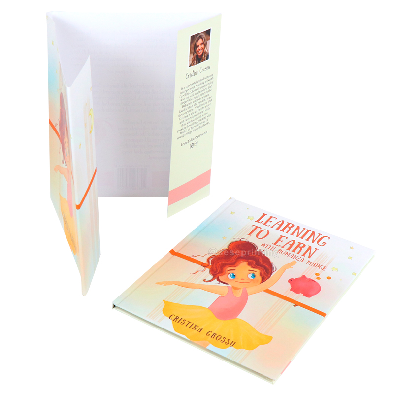 Book Publishing Printing Hardcover Children Kids Illustration Books