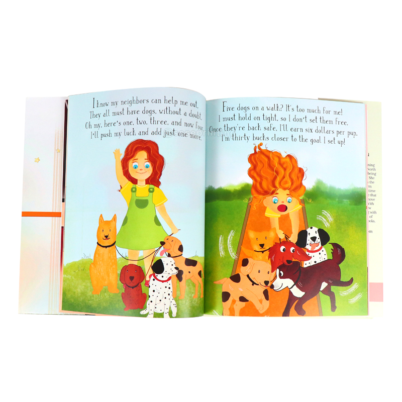 Book Publishing Printing Hardcover Children Kids Illustration Books