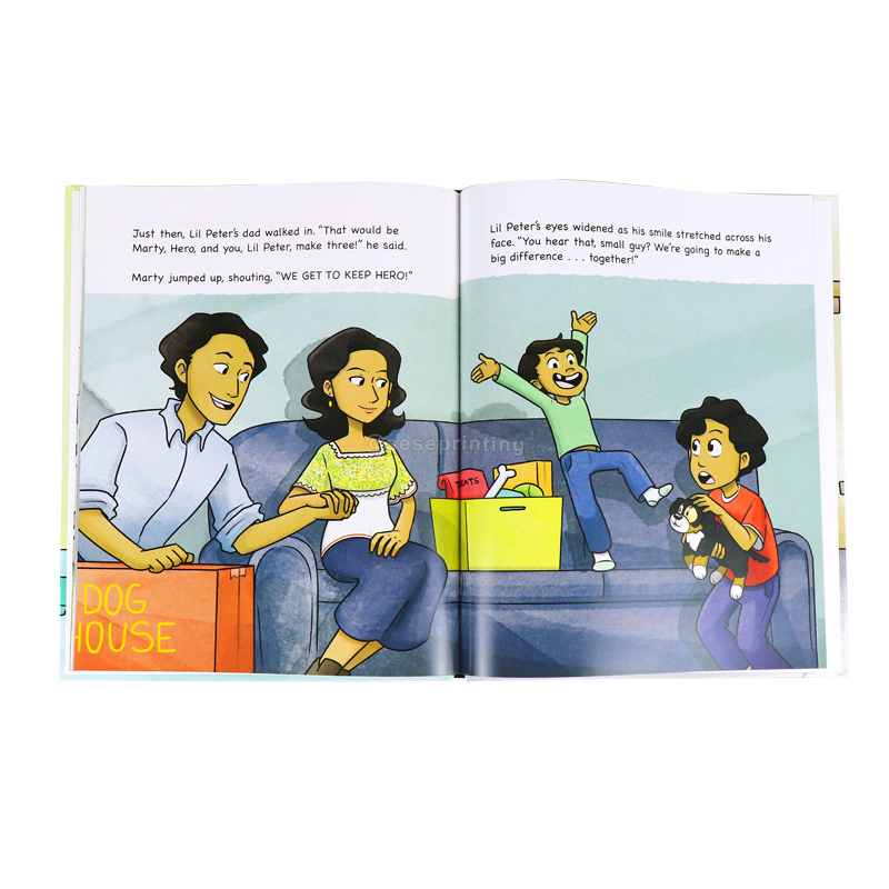 Custom Children Invaluable Story Book Printing Kids Picture Book