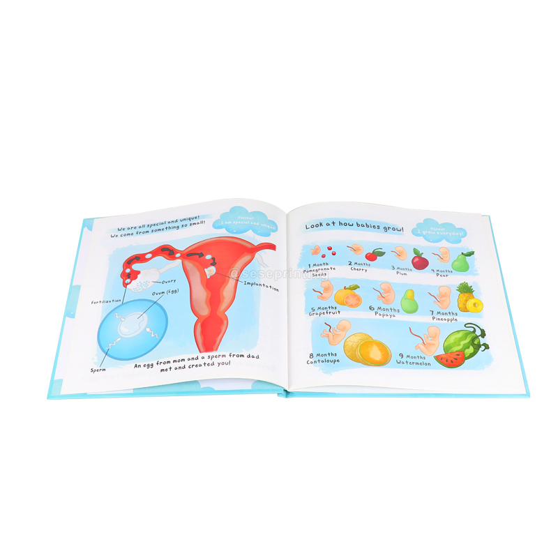 Education Book for Kids Publishing Hardcover Book Printing Vendor