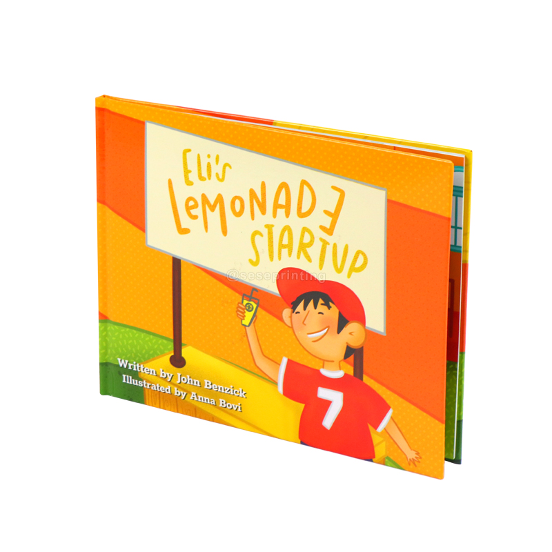 Custom Children Story Book Printing Hardcover Kids Learning Book