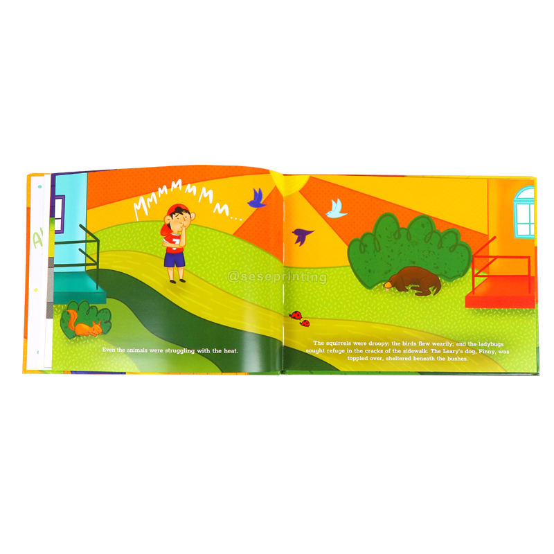 Custom Children Story Book Printing Hardcover Kids Learning Book