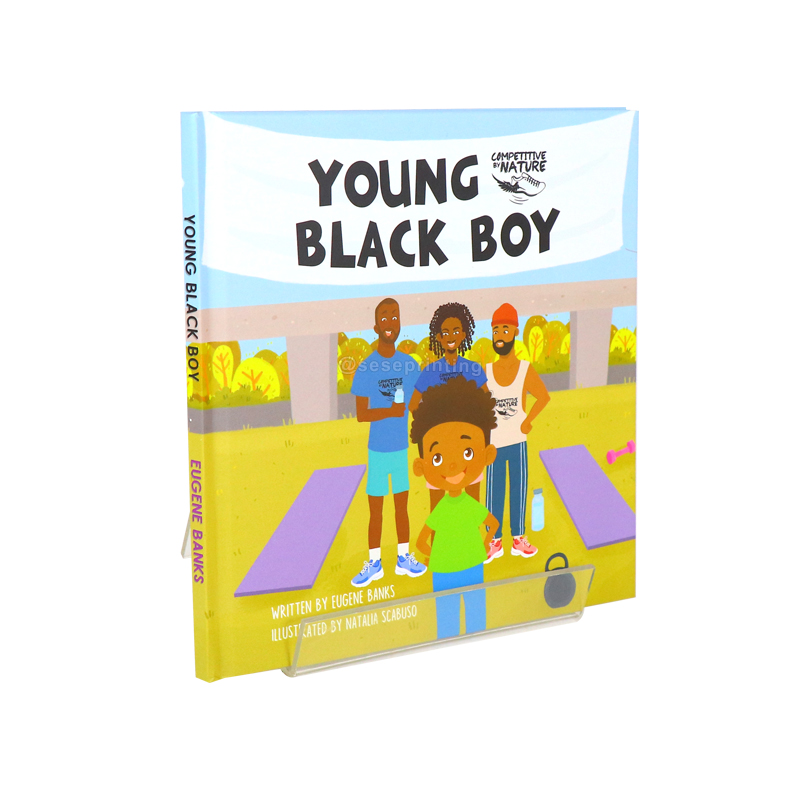 Young Black Boy Children Positive Affirmation Story Books Printing