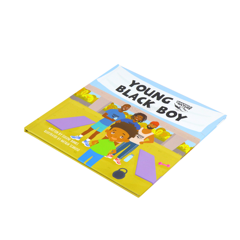 Young Black Boy Children Positive Affirmation Story Books Printing