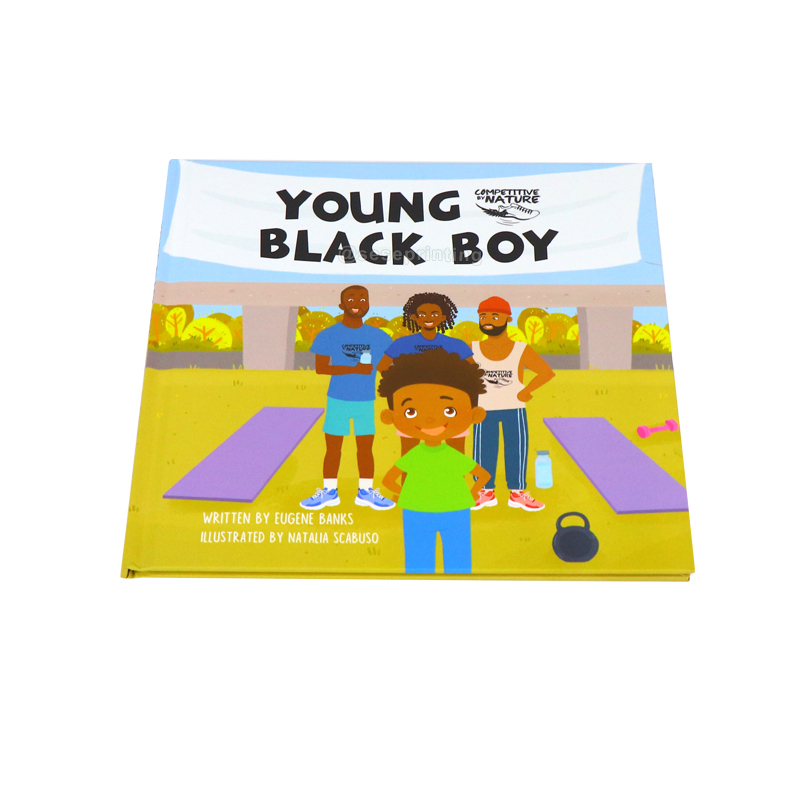 Young Black Boy Children Positive Affirmation Story Books Printing