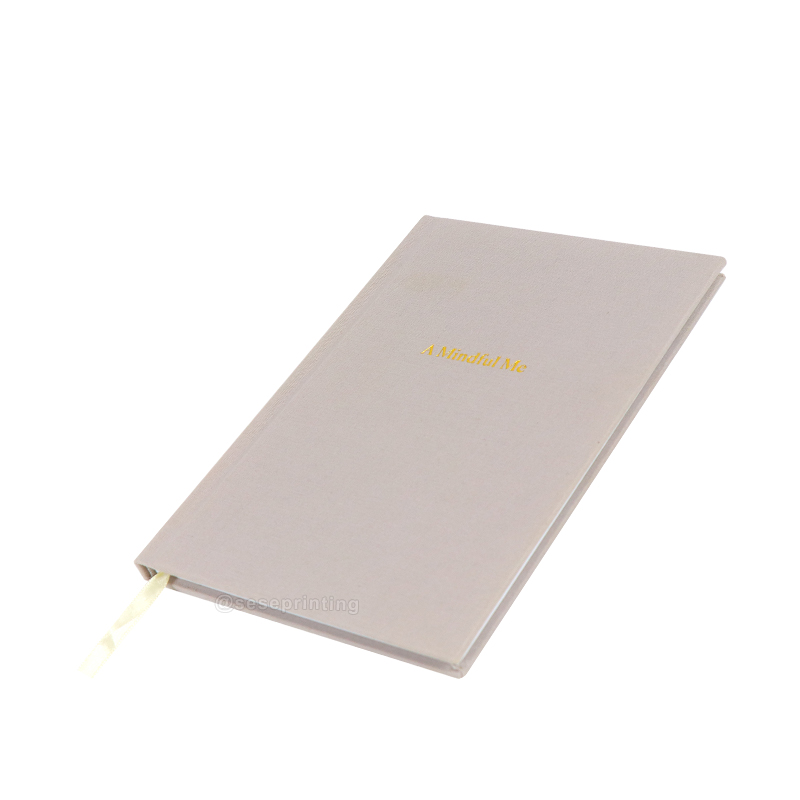 Custom Linen Hardcover Daily Journal Printing Mindfulness Planner