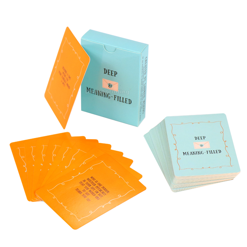 Custom Card Game Printing Deep Meaning-Filled Conversation Cards