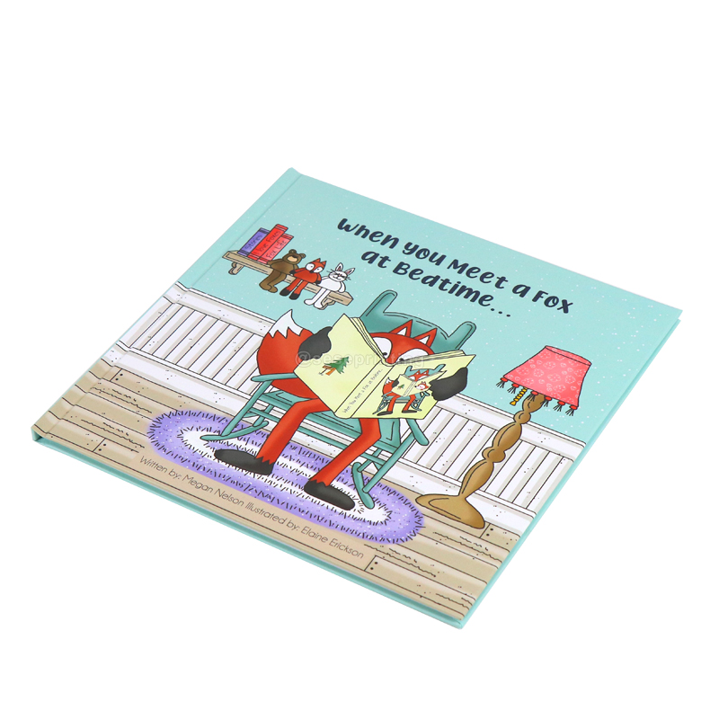 Kid Bedtime Story Books Hardcover Children Book Printing Service