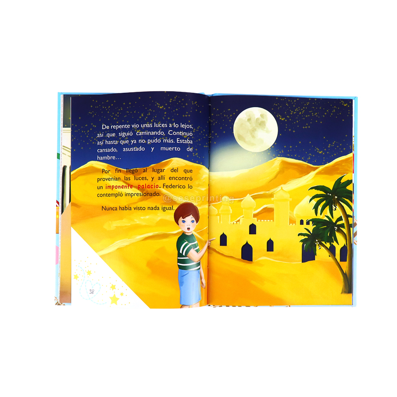Custom Hardcover Children Story Book Printing Kid Picture Book