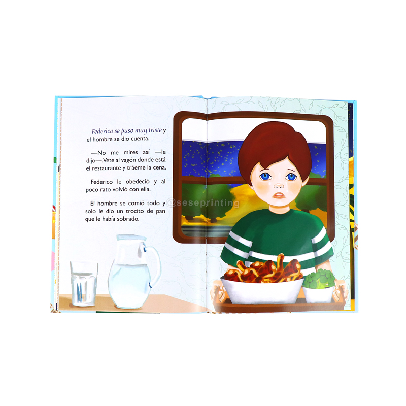 Custom Hardcover Children Story Book Printing Kid Picture Book