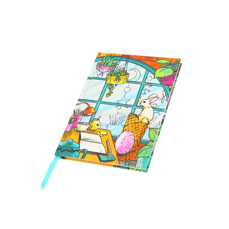 Custom Cute Notebook Hardcover Pocket Diary Journals Printing