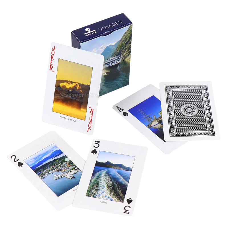 Custom Card Game with Box Printing High Quality Paper Poker Card