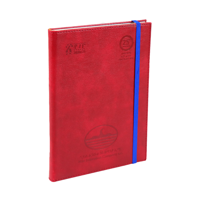 Personalized Notebook Printing Leather Cover Daily Weekly Journal