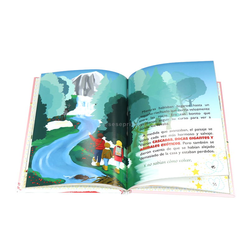 Personalized Hardcover Children Illustration Story Book Printing