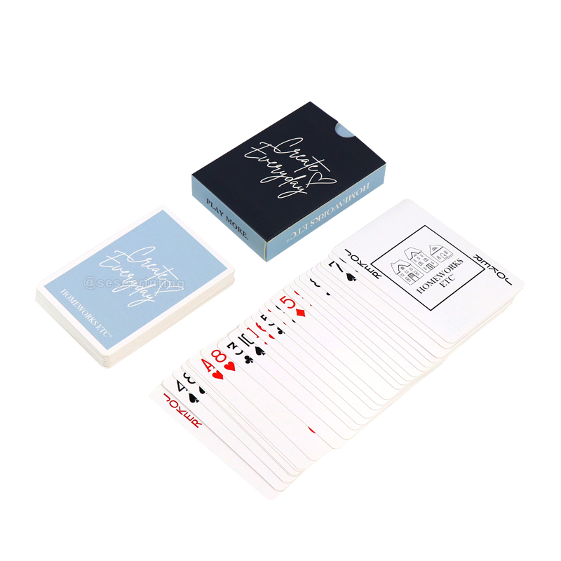 Custom Business Playing Card Game Adult Poker Cards Manufacturer