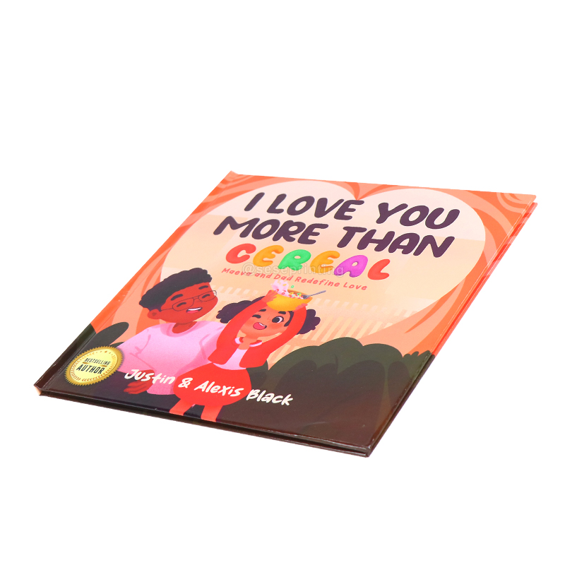 Custom Size Story Book Printing Full Color Hardcover Children Book