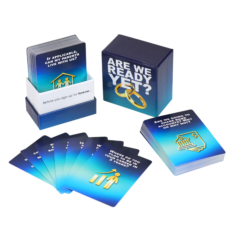 Printing Adult Conversation Card Game for Deeper Relationships