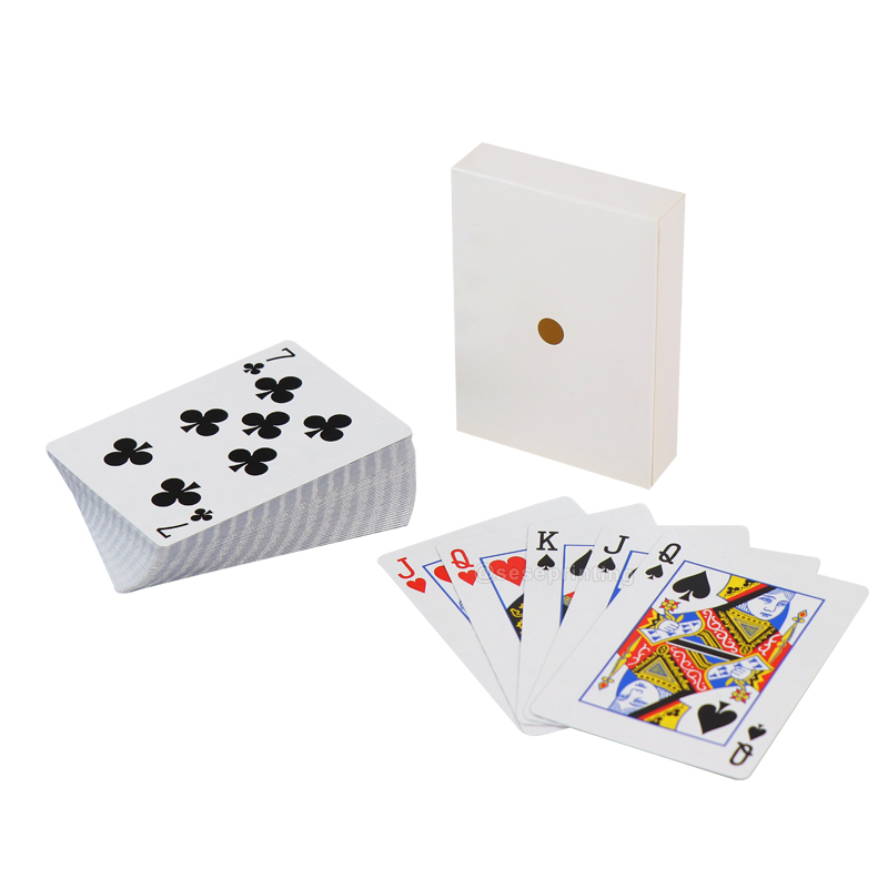 Custom Poker Cards Printing Double Deck Paper Playing Card Game