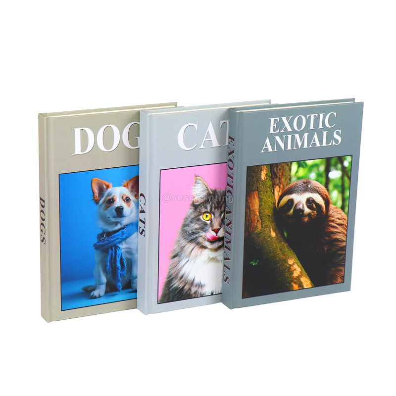 Custom Personalized Real Hardcover Decorative Book Set Printing