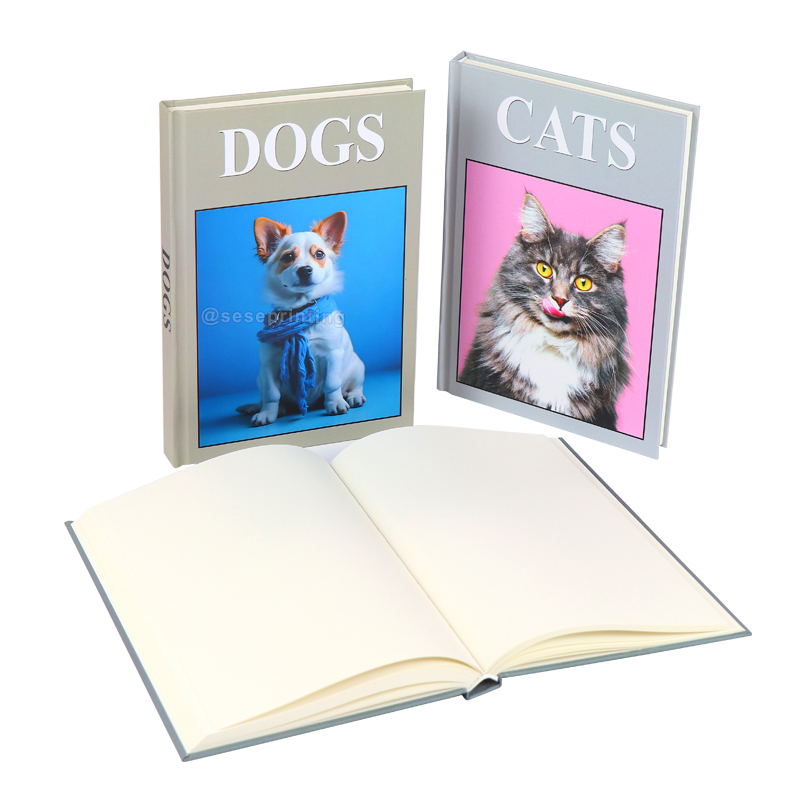 Custom Personalized Real Hardcover Decorative Book Set Printing