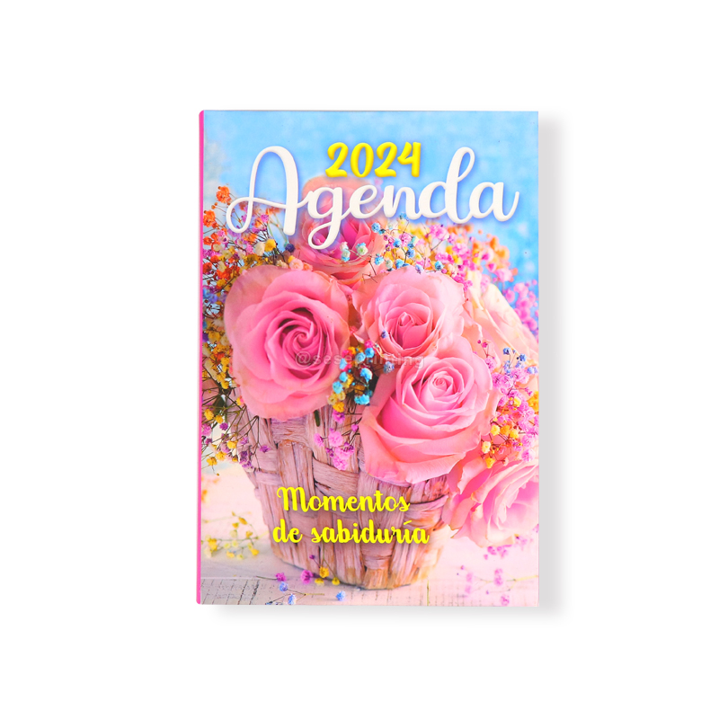 Notebook Printing Daily Journal Custom Yearly Agenda 2024 Diary