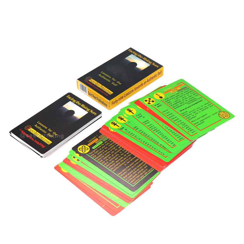 Self-Management Relationship Skills Education Flashcards Printing